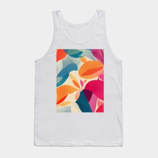 Chromatic Botanic Abstraction #5 Tank Top